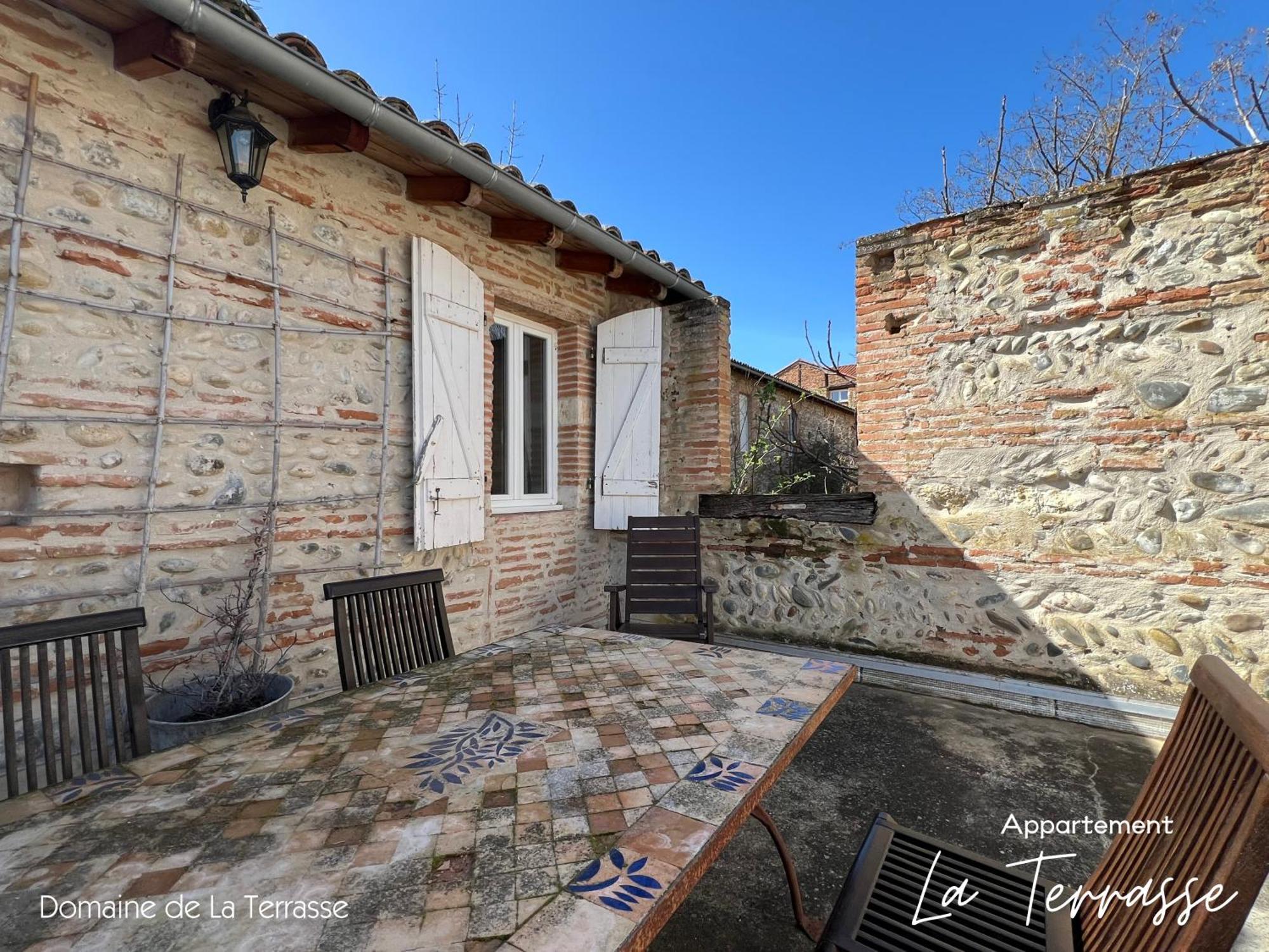 Domaine De La Terrasse Apartamento Carbonne Exterior foto